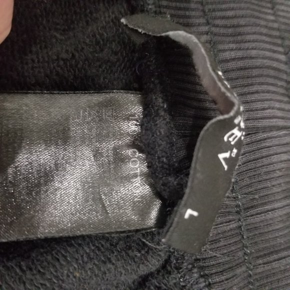 Black and gold Avenue George V Paris sweatpant jogger w/ lion emblem size Large - Picture 7 of 7